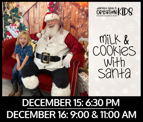 Milk & Cookies with Santa: December 2023