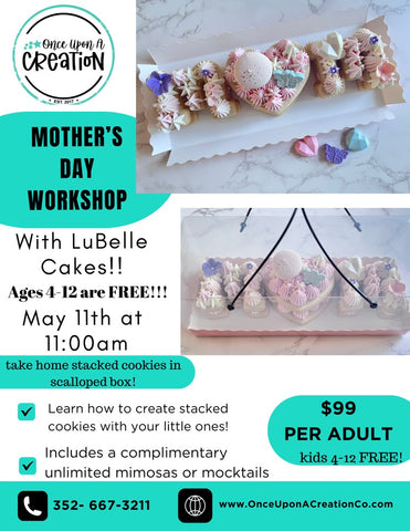 Mother’s Day Cookie Cake Workshop