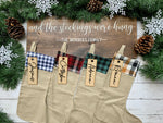 Custom, Handmade Stockings & Personalized Tags